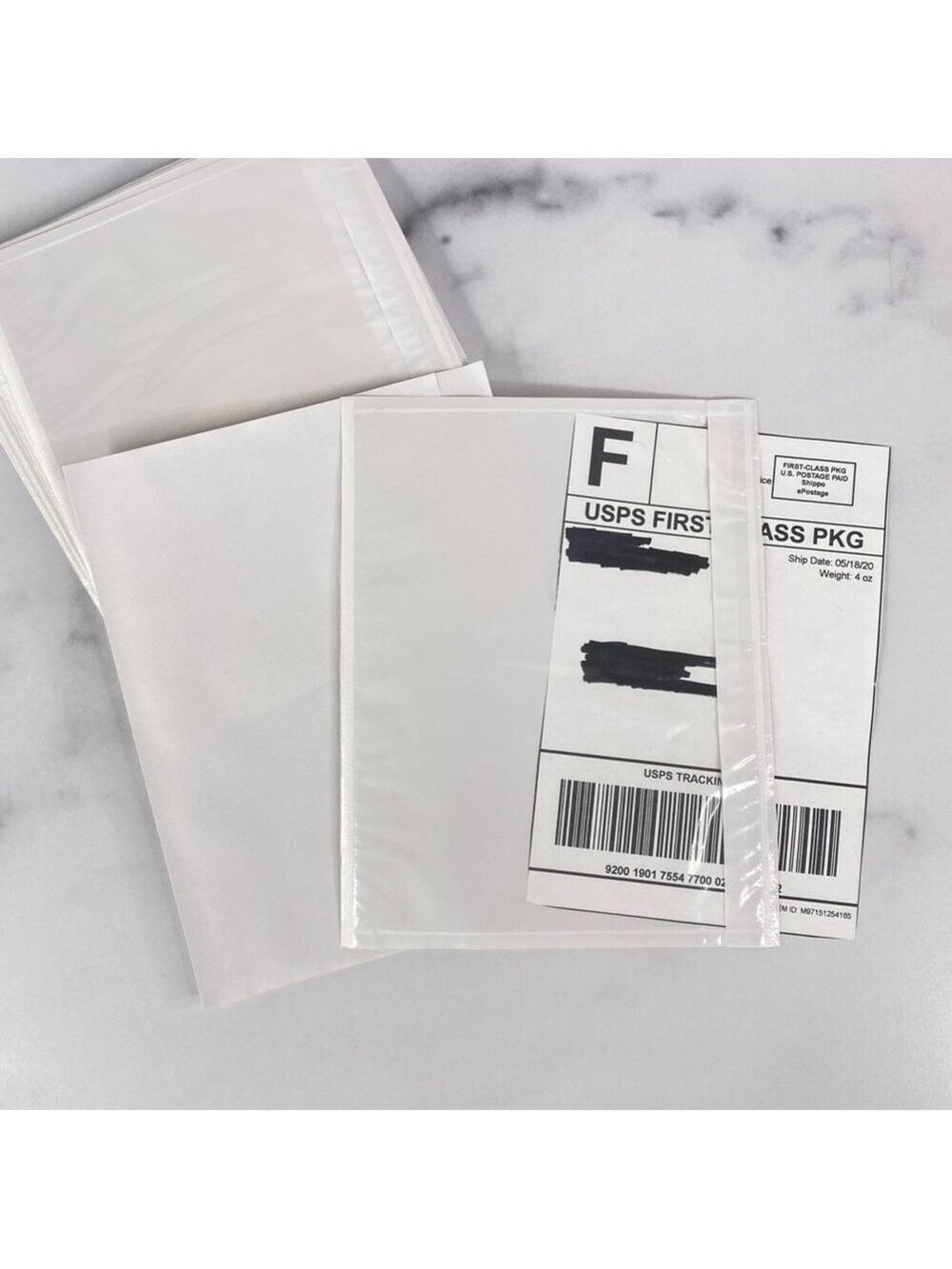200 (7.5 X 5.5) Clear Postage Invoice Label Pockets PRICE FIRM - Picture 9 of 9